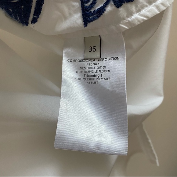 Stella McCartney Palm Tree Embroidered Blouse - Picture 8 of 9